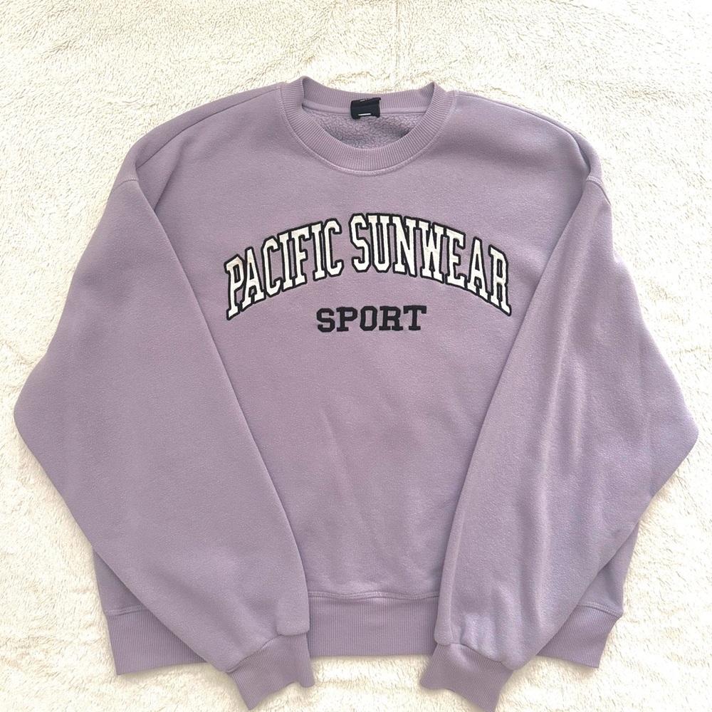 Pacsun Purple Crewneck